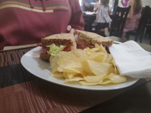 Fresh sandwich served at Tees Me Treat Me in Trinidad, CO